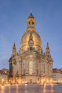 Frauenkirche Dresden am Abend