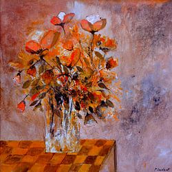 Still life with flowers