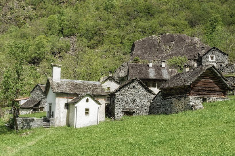 Sabbione im Val Bavona,Kanton Tessin von Peter Eckert