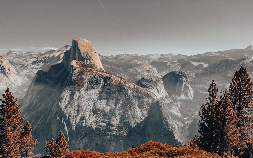 Half Dome in Yosemite National Park, California by Patrick Groß