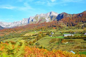 Paysage d'automne - Pyrénées françaises sur My Footprints