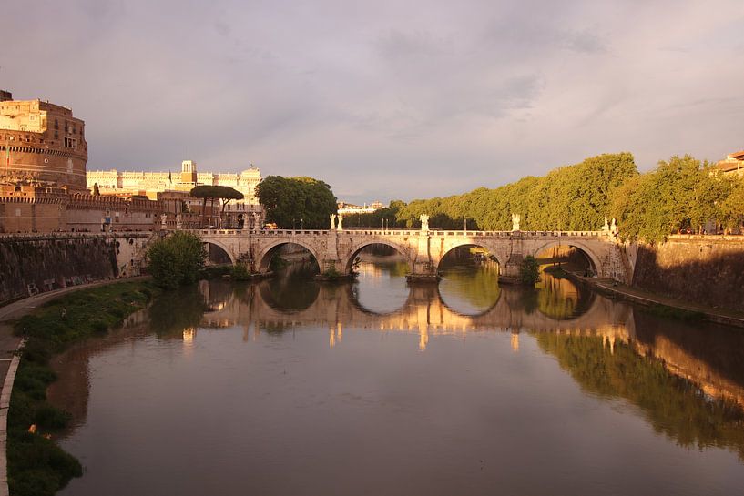 Rom, der Ponte Sant'Angelo von Wendy Hilberath