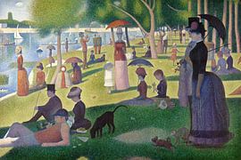 Sunday afternoon on the island of La Grande Jatte, Georges Seurat