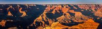 Panorama Zonsopkomst Grand Canyon National Park van Henk Meijer Photography thumbnail