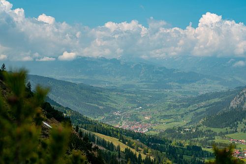 Bad Hindelang in de Allgäu voor het voorjaar