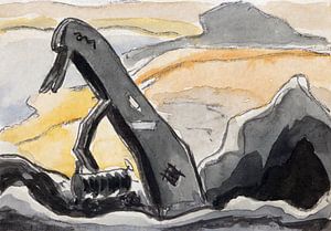 Arthur Dove - Steam Shovel–Port Washington (1931)