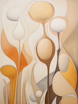 Abstracte vormen van Imagine
