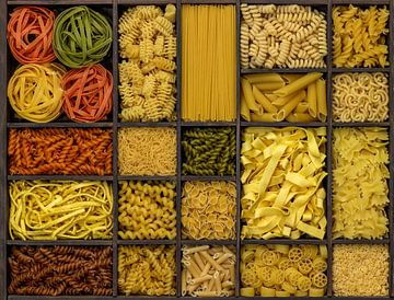 Different pasta variations by Achim Prill