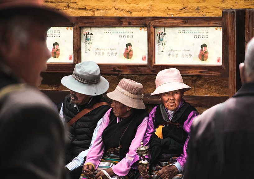 Tibetaanse Vrouwen von Edzard Boonen