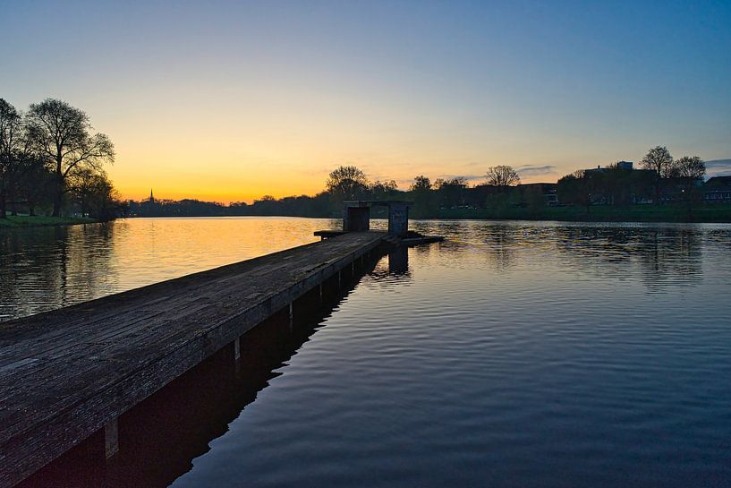 Jorge Pardo Pier am Aasee in Münster von Thorsten Wind