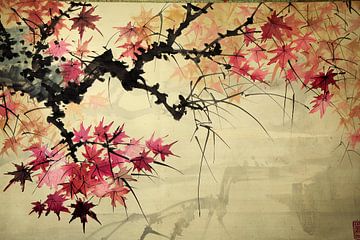 picturesque Japan blossom by Egon Zitter