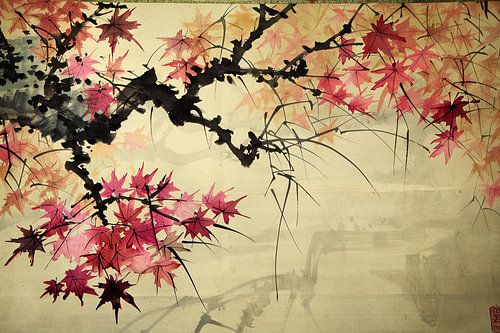 picturesque Japan blossom