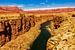 Colorado River in Schlucht auf dem Coloradoplateau mit Felsen in Arizona USA von Dieter Walther