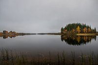 De weerspiegeling.