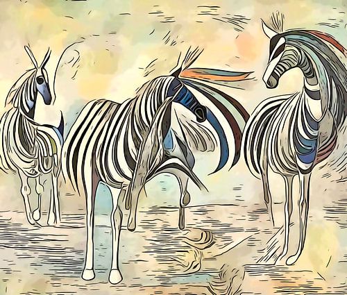 Op safari in Afrika, motief 4