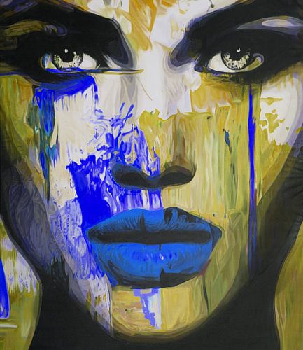 Just Face 900 3 D - Green Blue - Series 2018