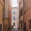 Narrow alley Saint-Tropez France by Amber den Oudsten
