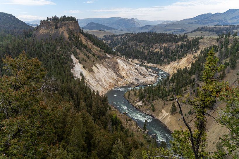 Grand Canyon of the Yellowstone, Yellowstone National Park, USA by Jeroen van Deel