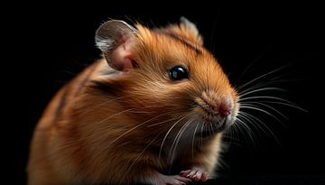 Hamster portret panorama van TheXclusive Art