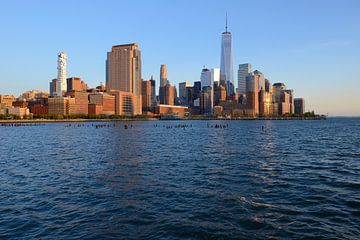 Manhattan Skyline  van Merijn van der Vliet