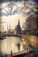 Vue du port de Hoorn