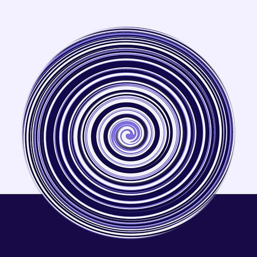 Oneindigheid 13 / Spiraal / Kleurwerveling