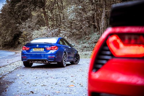 BMW M4 CS - Chevrolet Corvette GS van Sytse Dijkstra