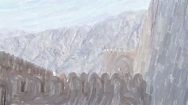 In de bergen van Oman