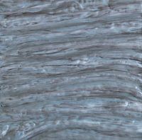 Water Art Gips in sanftem Grau gestrichen.