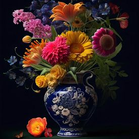 Bonheur Coloré | Bouquet de Fleurs sur Flora Exlusive