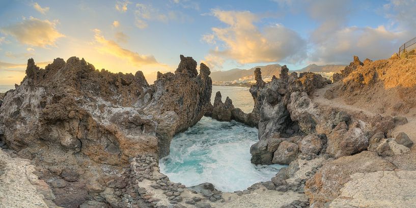 Teneriffa Charco del Diablo Panorama von Michael Valjak