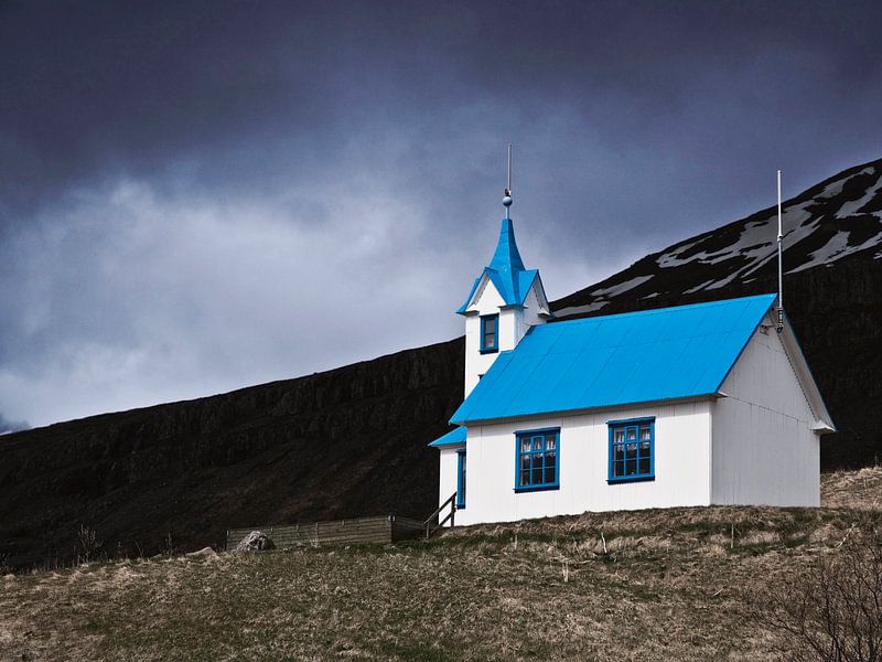 Kerk op IJsland von Veronie Hulleman
