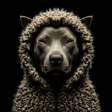 Pitbull in schaapskleren van TheXclusive Art