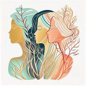 Frauen der Natur