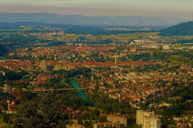 Bern from above in oldschool look by Marvin Taschik