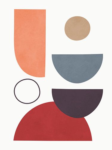 Cirkels en halve cirkels 8