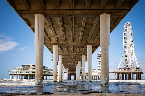 Beneath the Scheveningen Pier