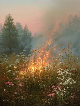 Where flowers carry fire