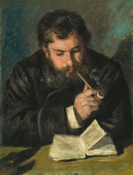 Monet Porträt, Renoir (1872) von Atelier Liesjes