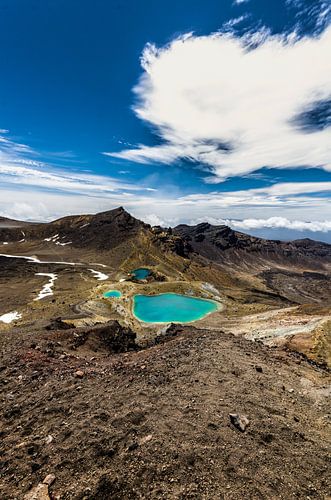 Lacs d'émeraude | Parc national de Tongariro en Nouvelle-Zélande