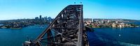 Sydney Harbour Bridge Panorama van Melanie Viola thumbnail