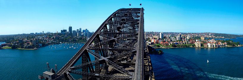 Panorama du Harbour Bridge de Sydney par Melanie Viola