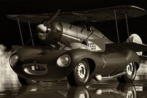 Jaguar Typ D High Performance - stilvoll und anziehend