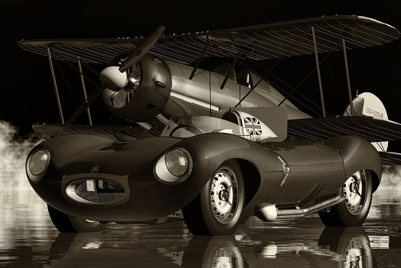 Jaguar Type D hautes performances : un style et une beauté à toute épreuve par Jan Keteleer