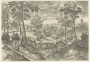 Hans Collaert (I), Blick auf Linthout