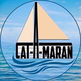 Cat-A-maran - Catamar logo van ADLER & Co / Caj Kessler