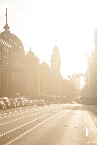 Flinders Street - Melbourne - AUSTRALIEN von Jiri Viehmann