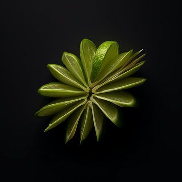 Lime Flower van Karina Brouwer