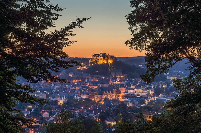 Blue hour in Marburg an der Lahn by Jürgen Schmittdiel Photography