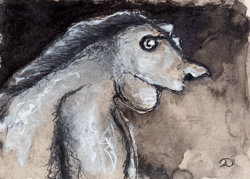 Muster Tinte Pastell männlich von Samantha Dekker